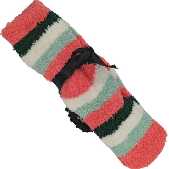 Free Press Cozy Striped Socks with Penguin Mask - Picture 3 of 8